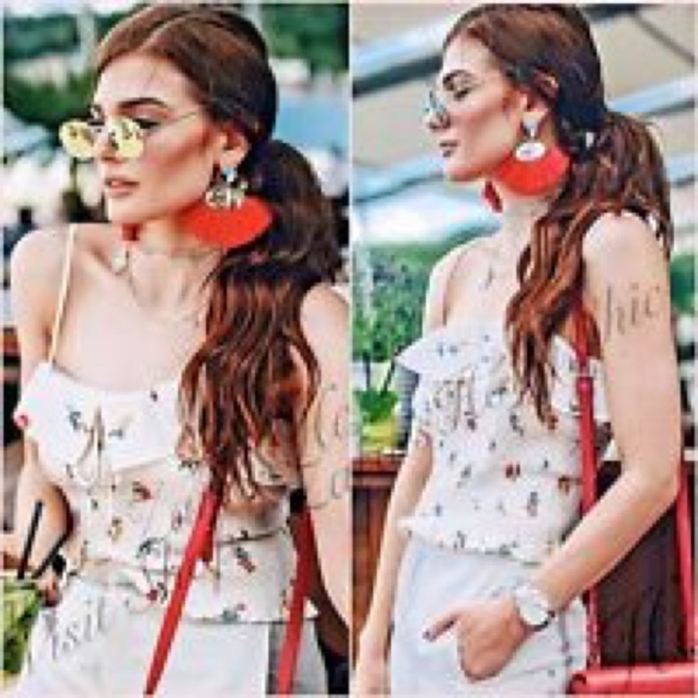 Zara Floral Crop Top!